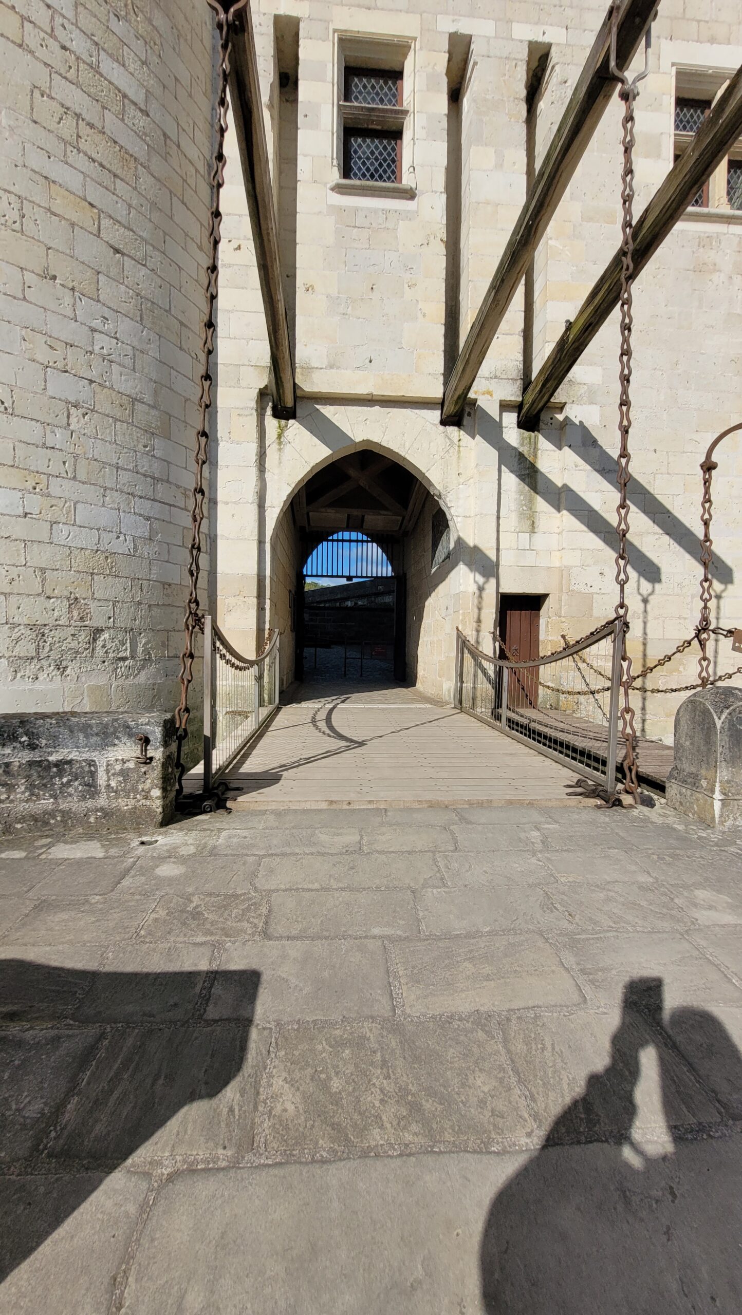 Le pont levis du château de Langeais