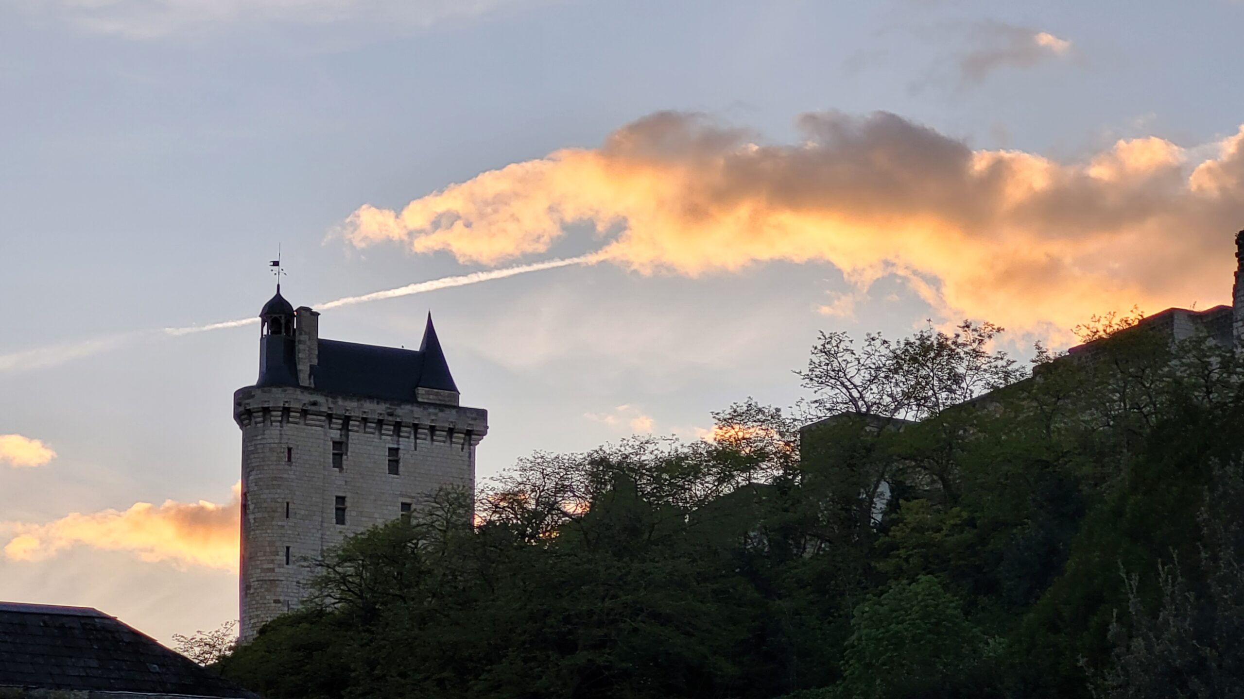 La tour de l'horloge vu de la ville