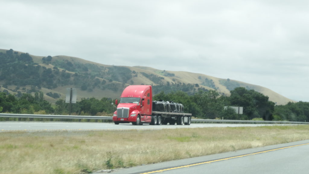 On a rencontré un grand nombre de trucks