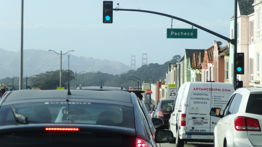 De retour à San Francisco sur la 19ème avenue