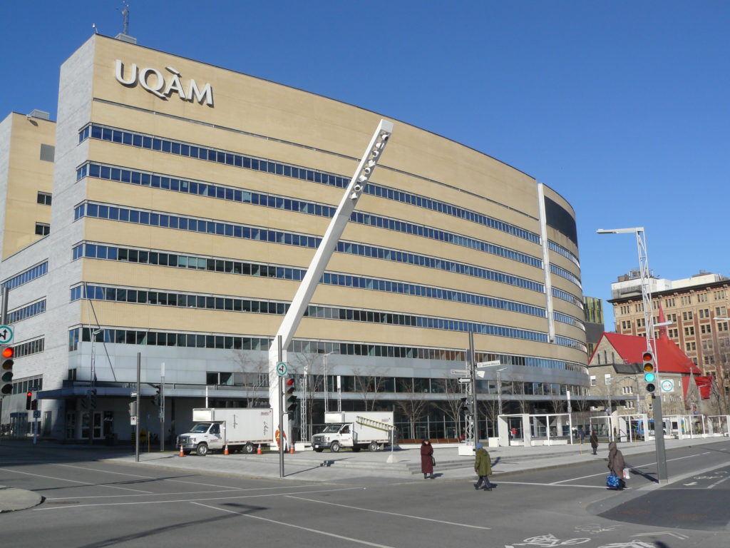 L'UQAM, Université du Québec à Montréal