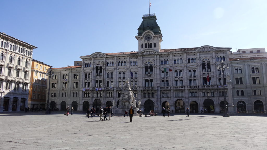 La Piazza Unità d'Italia